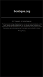 Mobile Screenshot of boutique.org